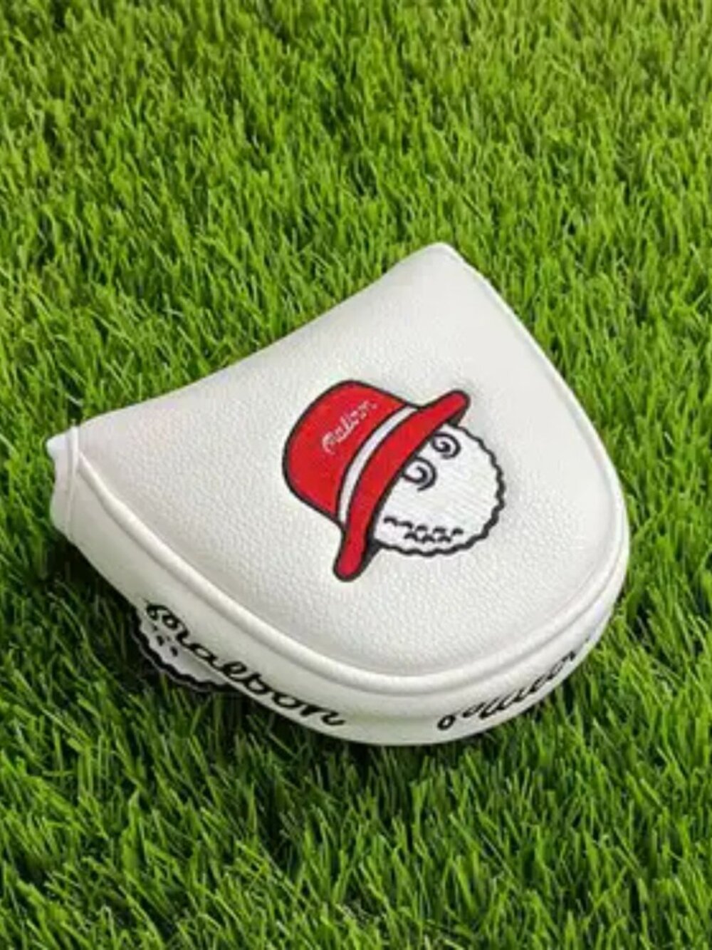Malbon Professional Bucket Hat Style Headcover Golf Club Protective Cover